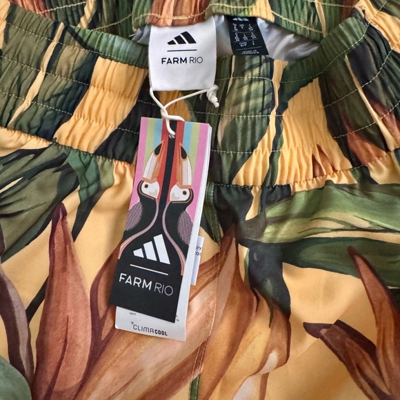 FARM Rio Adidas Birds of Paradise Semi Spark Shorts - Picture 6 of 9